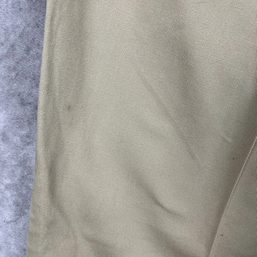 Vtg Polo Ralph Lauren Hammond Chino Pant Men 38x32.5 Khaki Pleated Cuffed Cotton